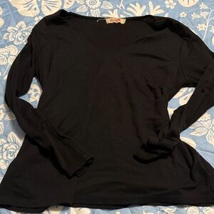 Majestic Black Women's Top